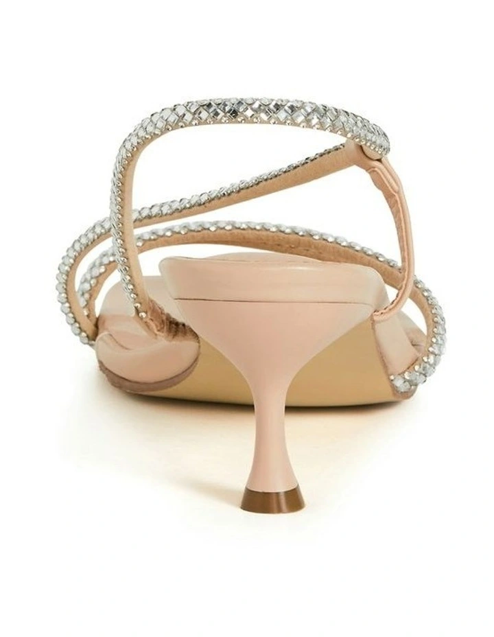Wide Fit Party Slingback in Nude image 3