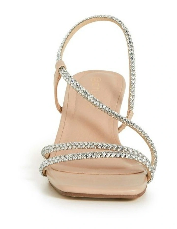 Wide Fit Party Slingback in Nude image 5