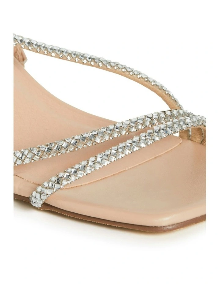 Wide Fit Party Slingback in Nude image 7