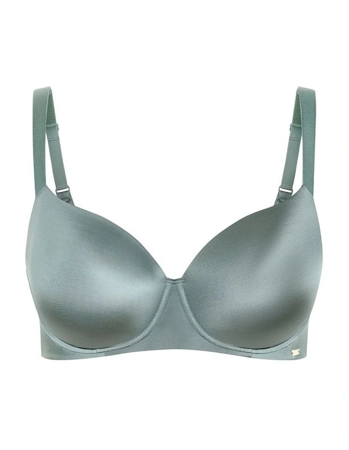 Smooth And Chic T-shirt Bra in Sage image 3