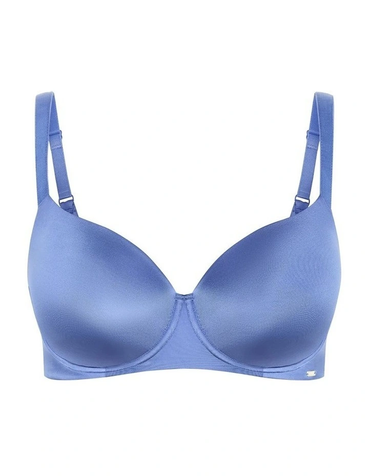 Smooth And Chic T-shirt Bra in True Navy image 3