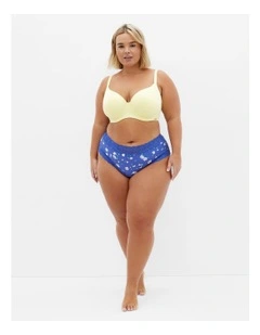 Smooth And Chic Cotton T-shirt Bra in Lemonade