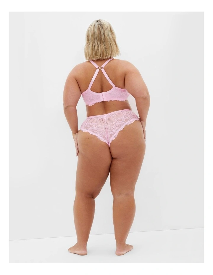 Allure Push Up Bra in Pink image 2