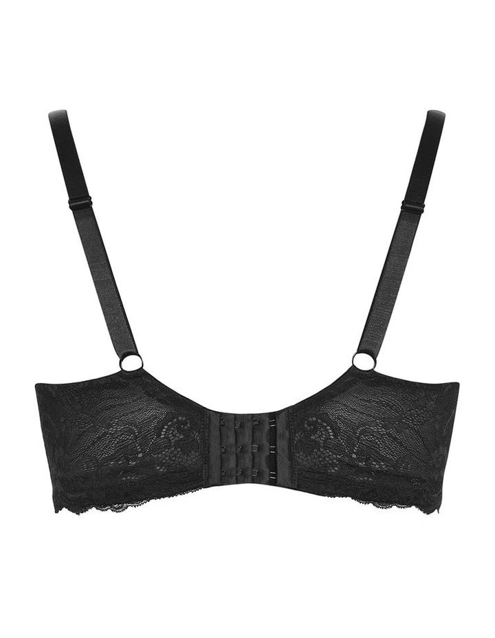 Hailey Demi T-shirt Bra in Black image 4