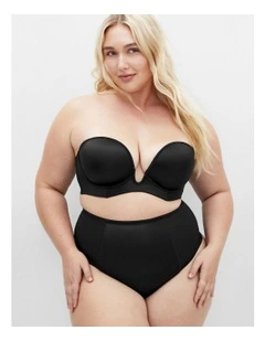 Shapely Plunge Bra in Black