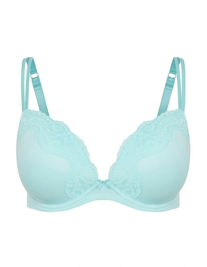 Adore Push Up Bra in Aqua image 3