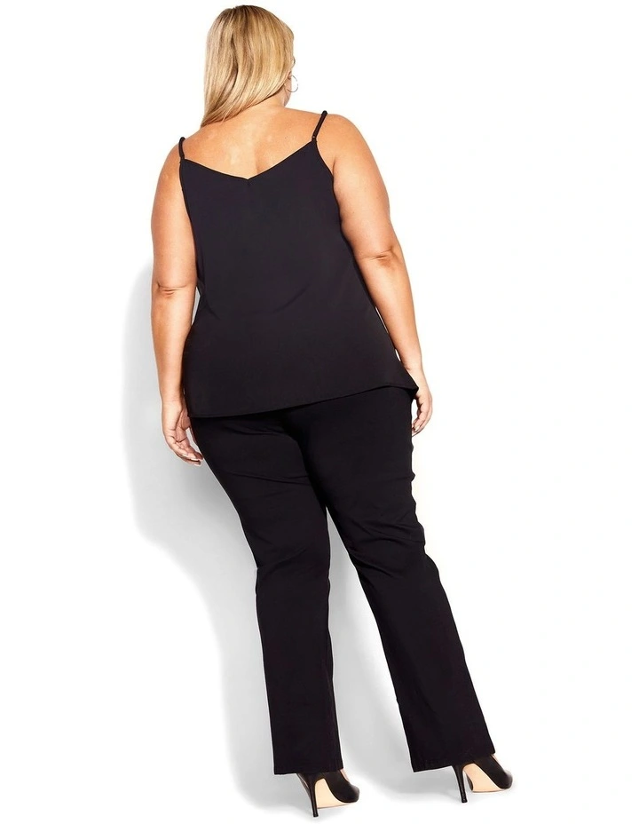 Smart Bengaline Pant in Black image 2