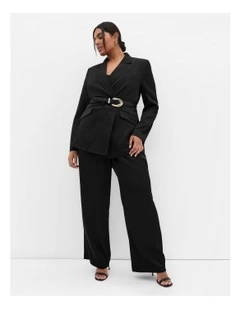 Rylie Wide Leg Pant in Black