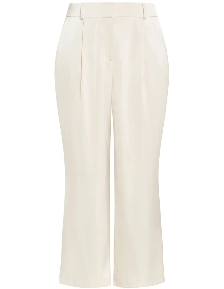 Rylie Wide Leg Pant in Oat image 3