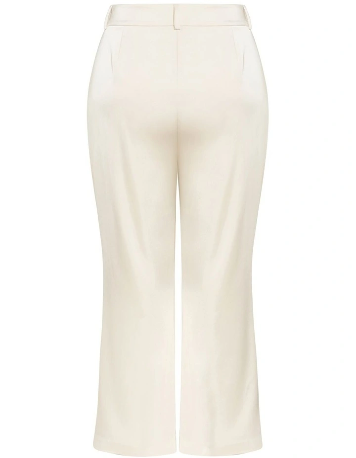 Rylie Wide Leg Pant in Oat image 4