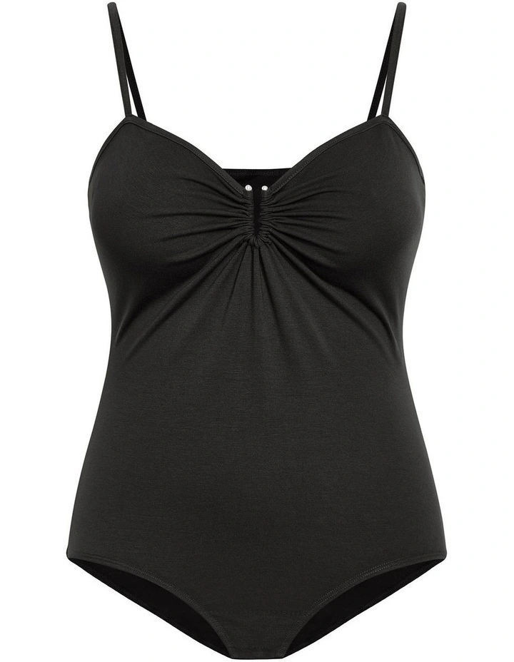 Izzy Bodysuit in Black image 5