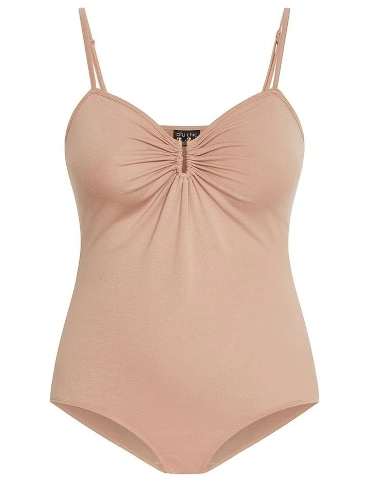 Izzy Bodysuit in Fawn image 3