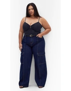 Izzy Bodysuit in Navy