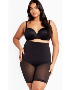 Power Mesh Short in Black