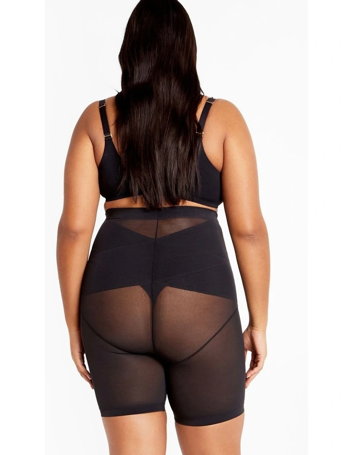Power Mesh Short in Black image 2