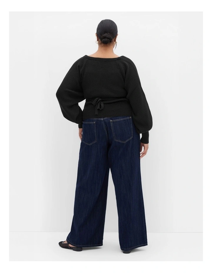 Cassie Cardigan 2 Piece in black image 2