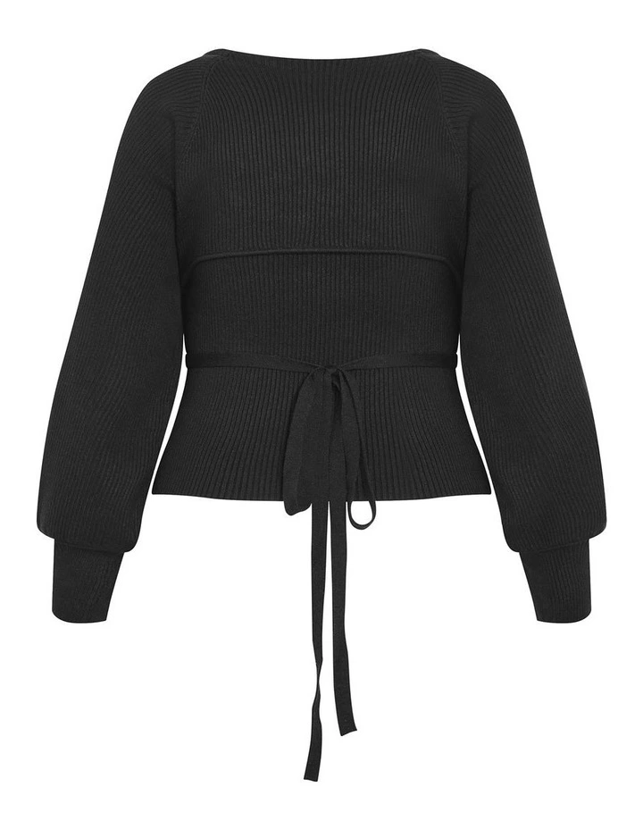 Cassie Cardigan 2 Piece in black image 6
