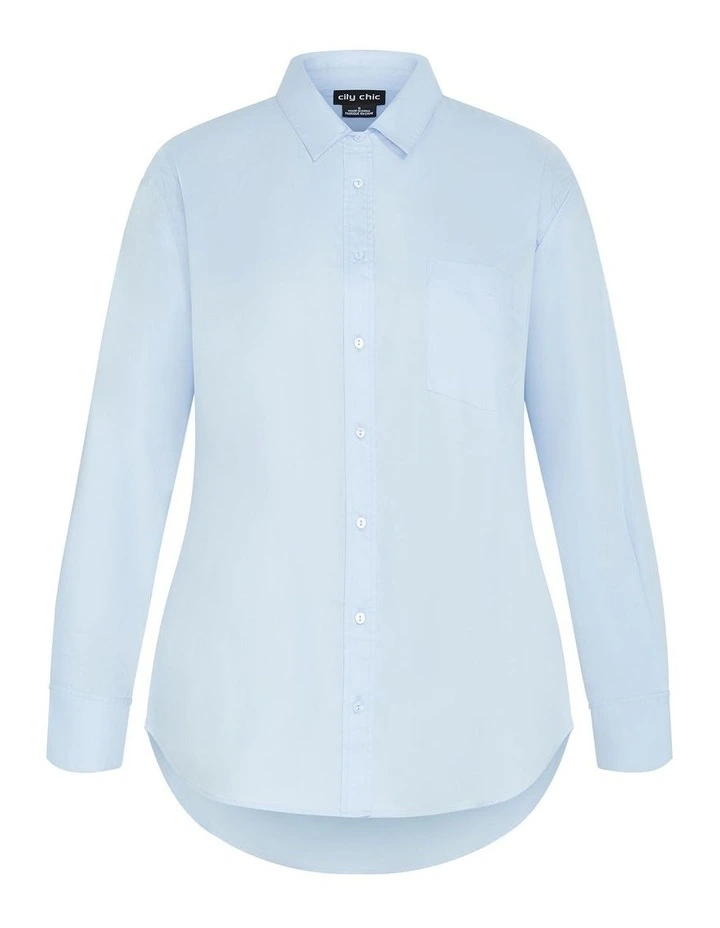 Kenia Shirt in Ice Blue image 3
