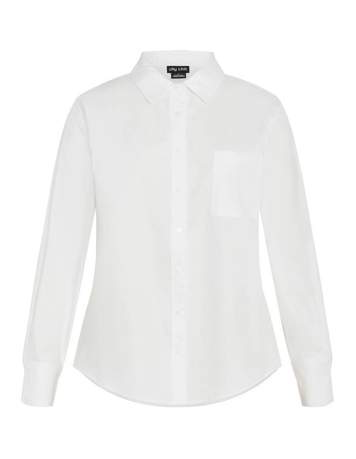Kenia Shirt in White image 4