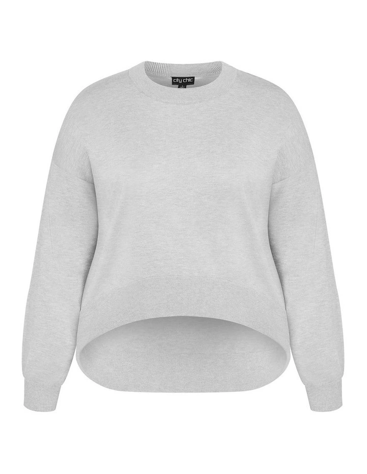 Lilia Jumper in Grey Marle image 3