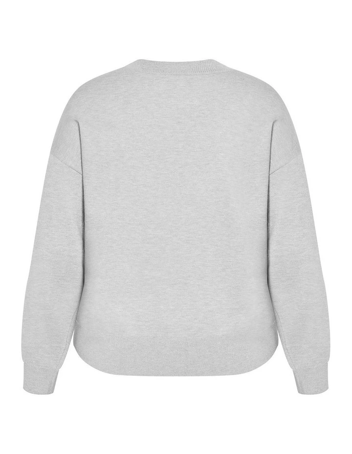 Lilia Jumper in Grey Marle image 4
