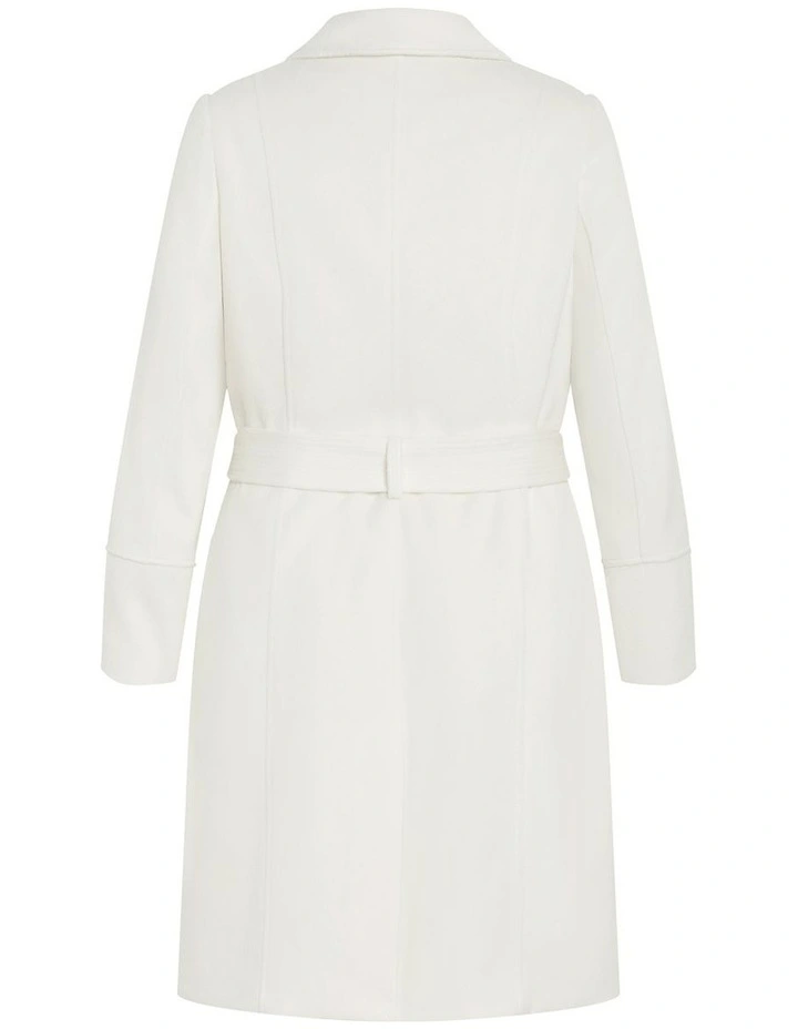 Selena Coat in Cream image 5