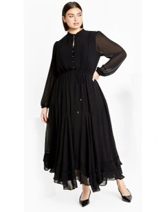 Yasmin Maxi Dress in Black