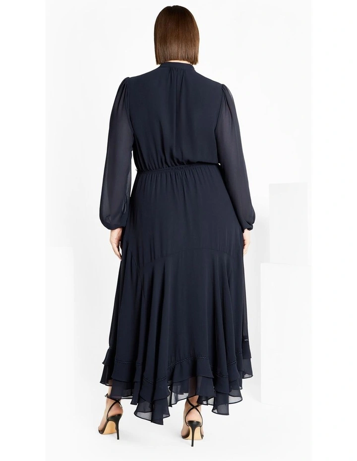 Yasmin Maxi Dress in Navy image 2
