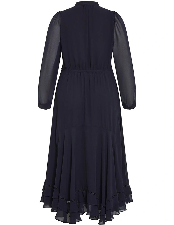 Yasmin Maxi Dress in Navy image 4