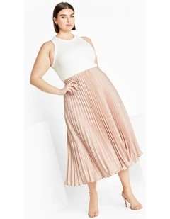 Selena Skirt in Rose Gold