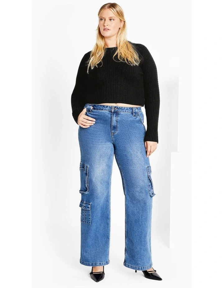 Baylee Jumper in Black image 1