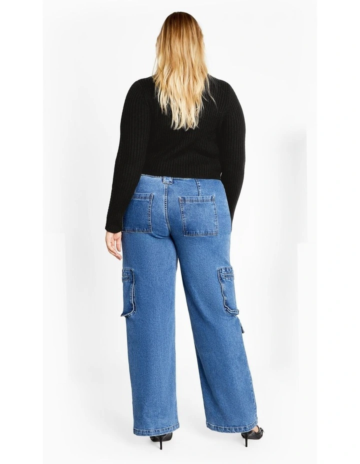Baylee Jumper in Black image 2
