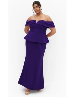 Stella Maxi Dress in Ultra Purple