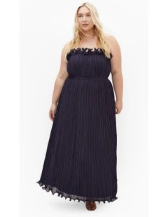 Opulent Maxi Dress in Midnight