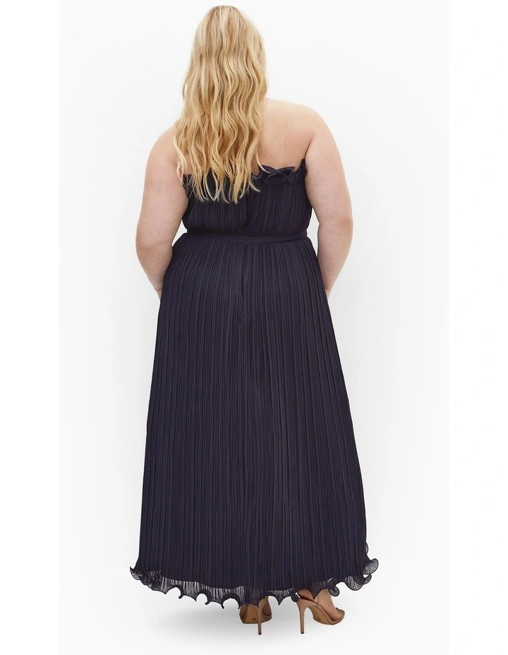 Opulent Maxi Dress in Midnight image 2