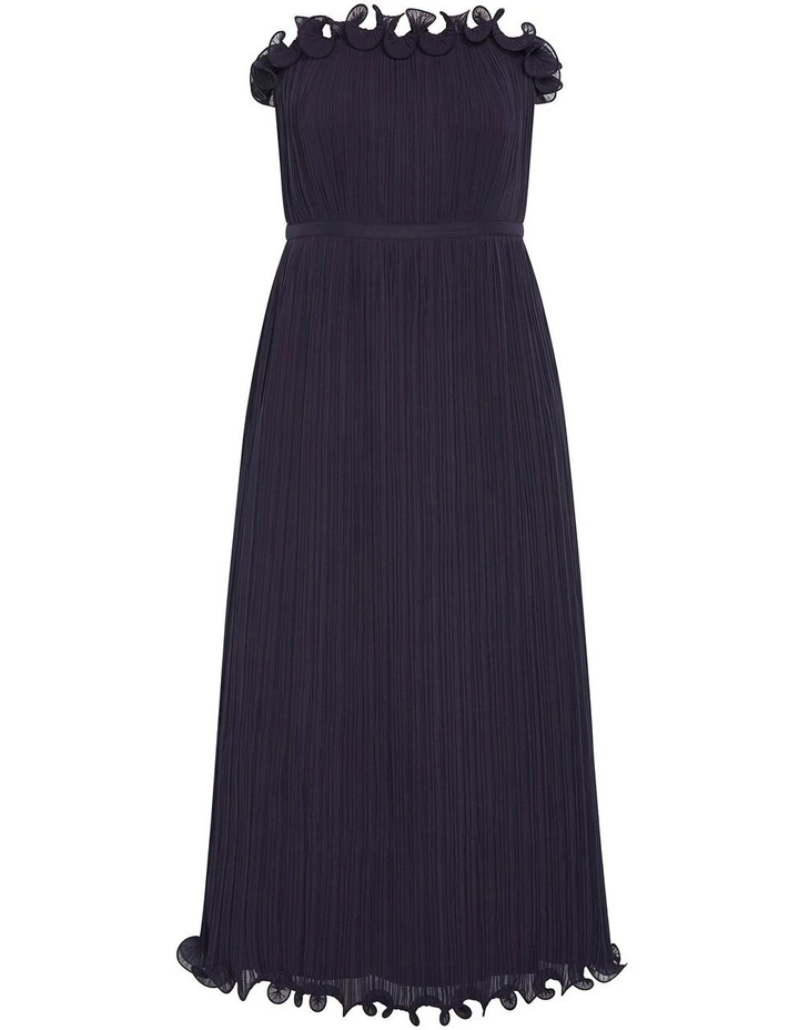 Opulent Maxi Dress in Midnight image 3