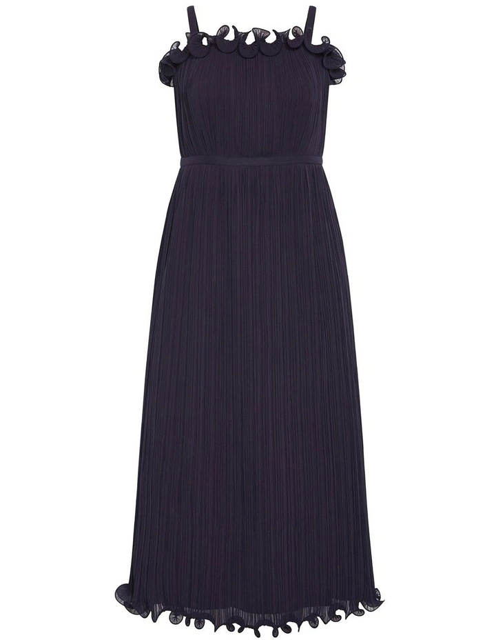 Opulent Maxi Dress in Midnight image 5