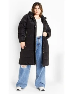 Darcy Puffer Jacket in Black