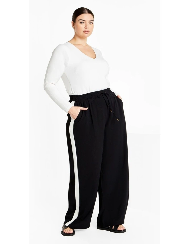 Annie V Neck Top in White image 1