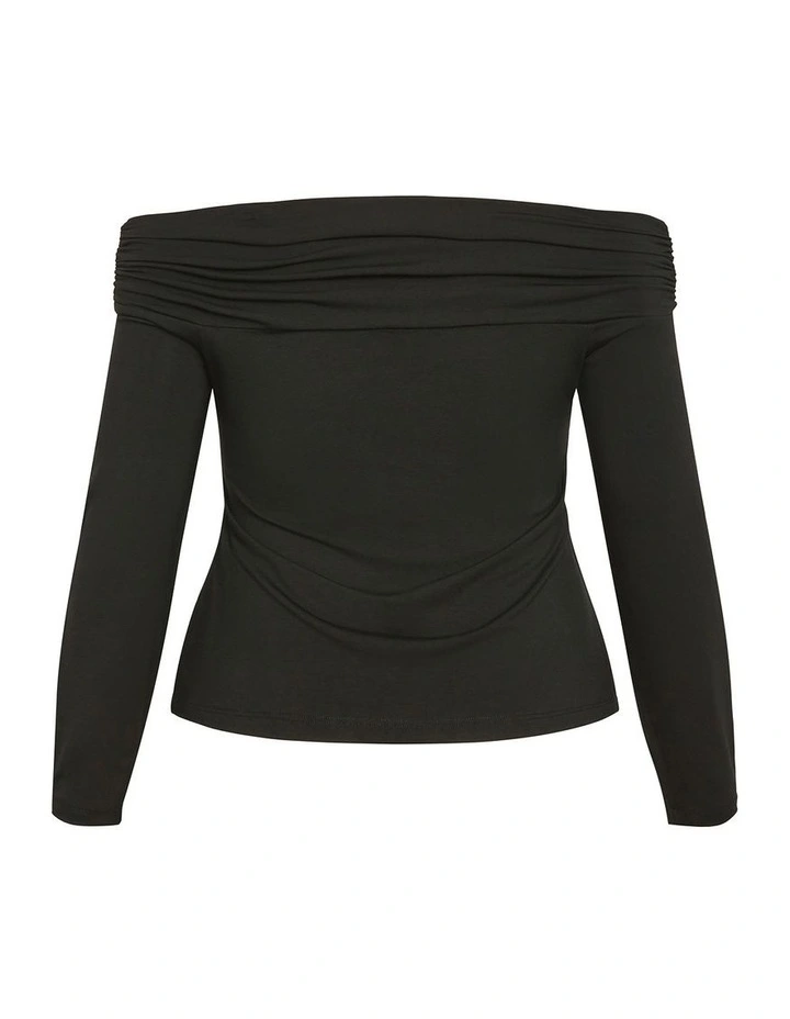Jojo Knit Top in Black image 4