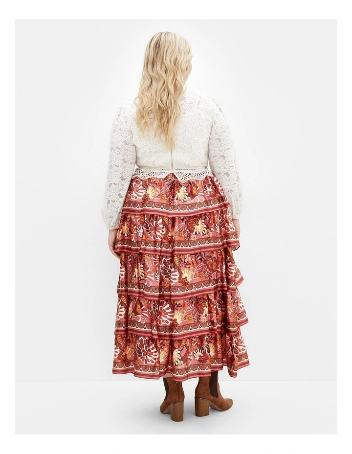 Drama Queen Skirt in Rose image 2
