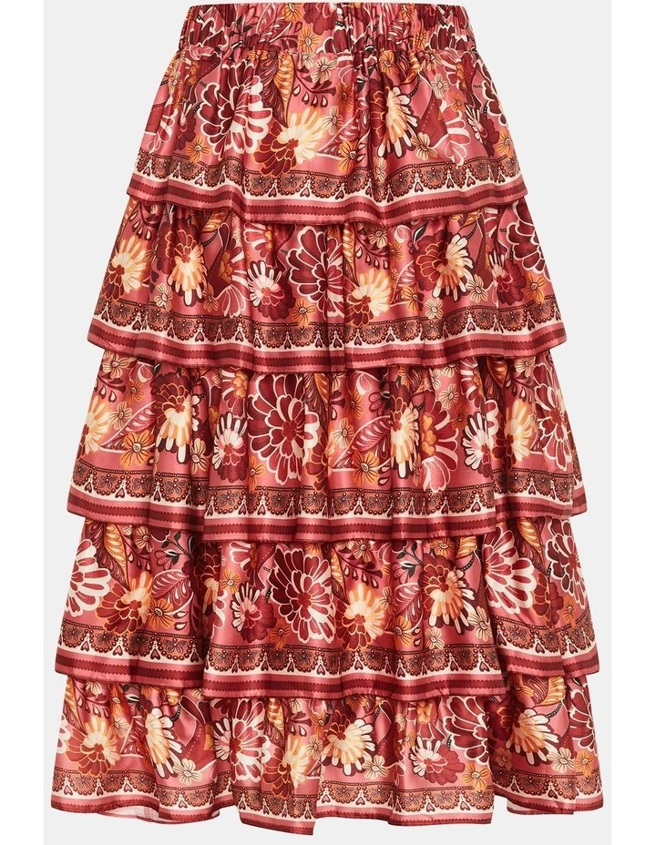 Drama Queen Skirt in Rose image 3
