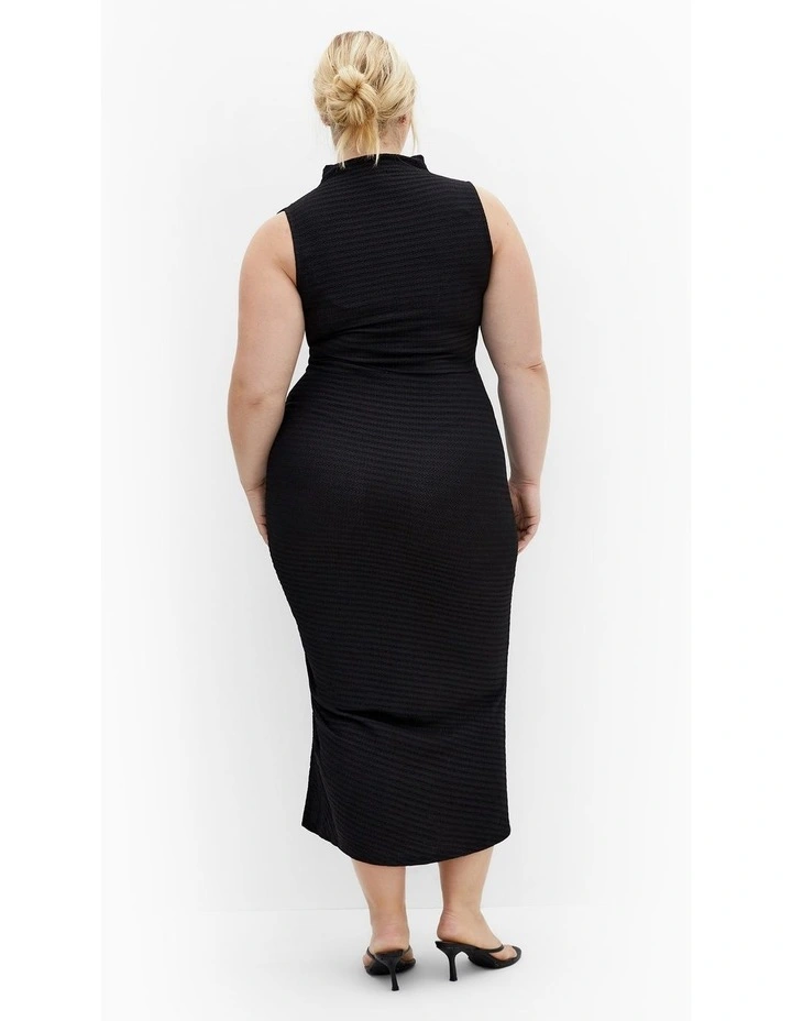 Bria Dress in Black image 2