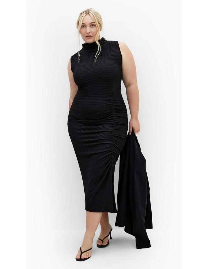 Bria Dress in Black image 3