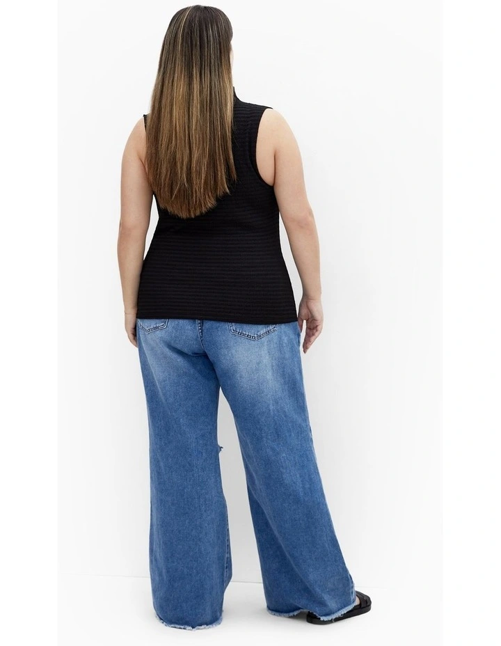 Bria Top in Black image 2