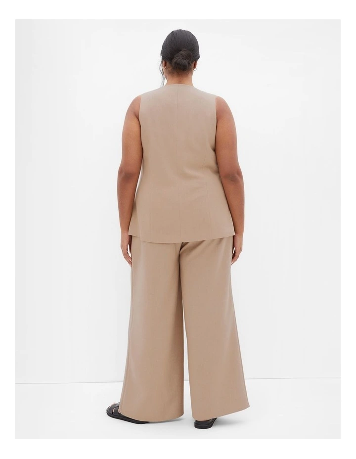 Tori Vest in taupe image 2