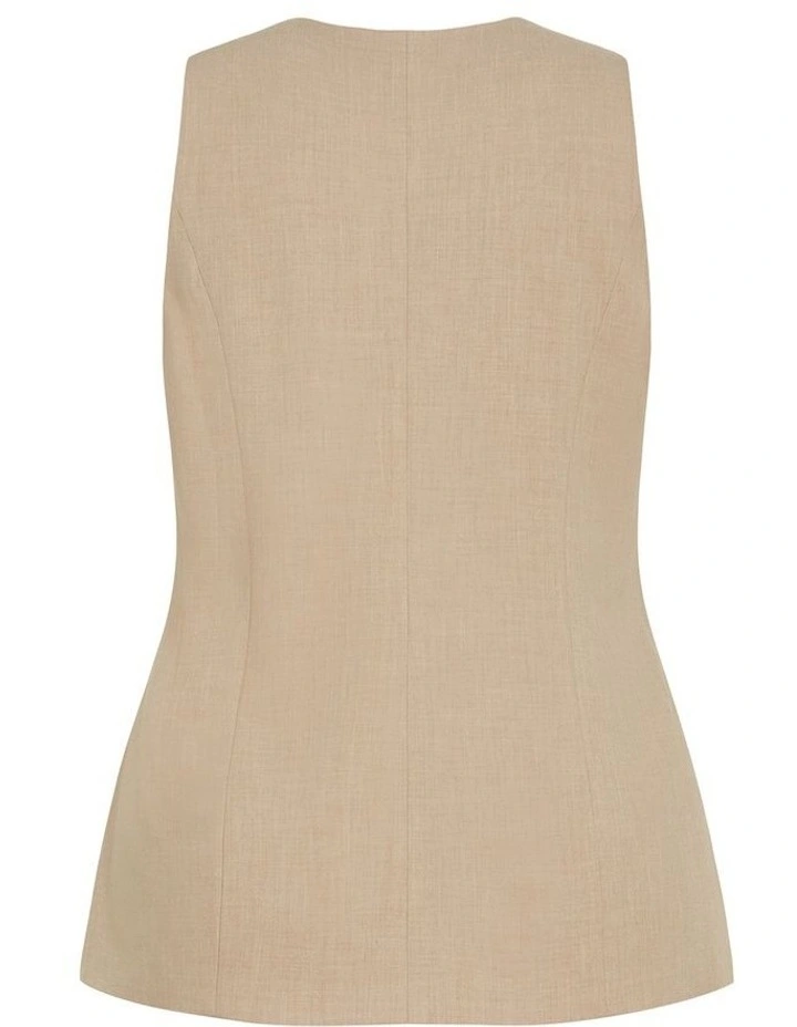 Tori Vest in taupe image 4