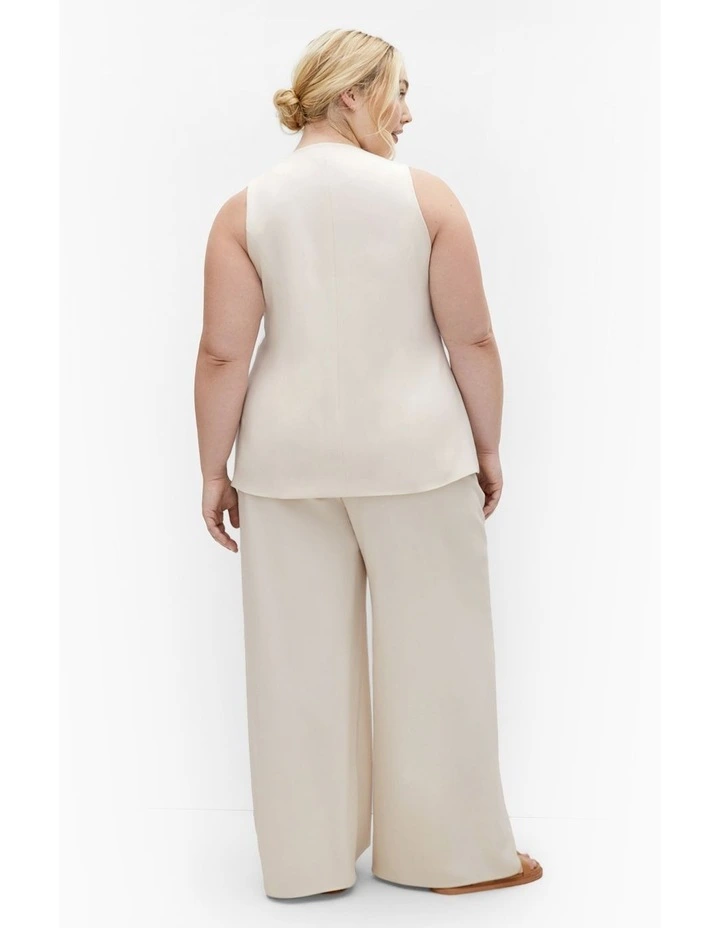 Tori Vest in cream image 2