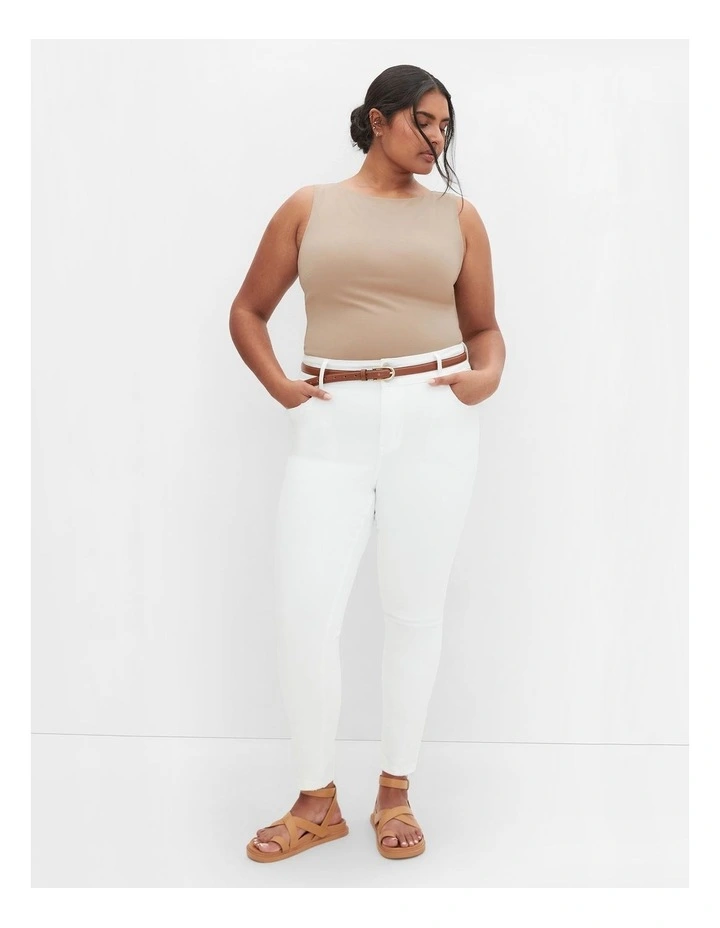 Ally Tank Top in Stone image 1