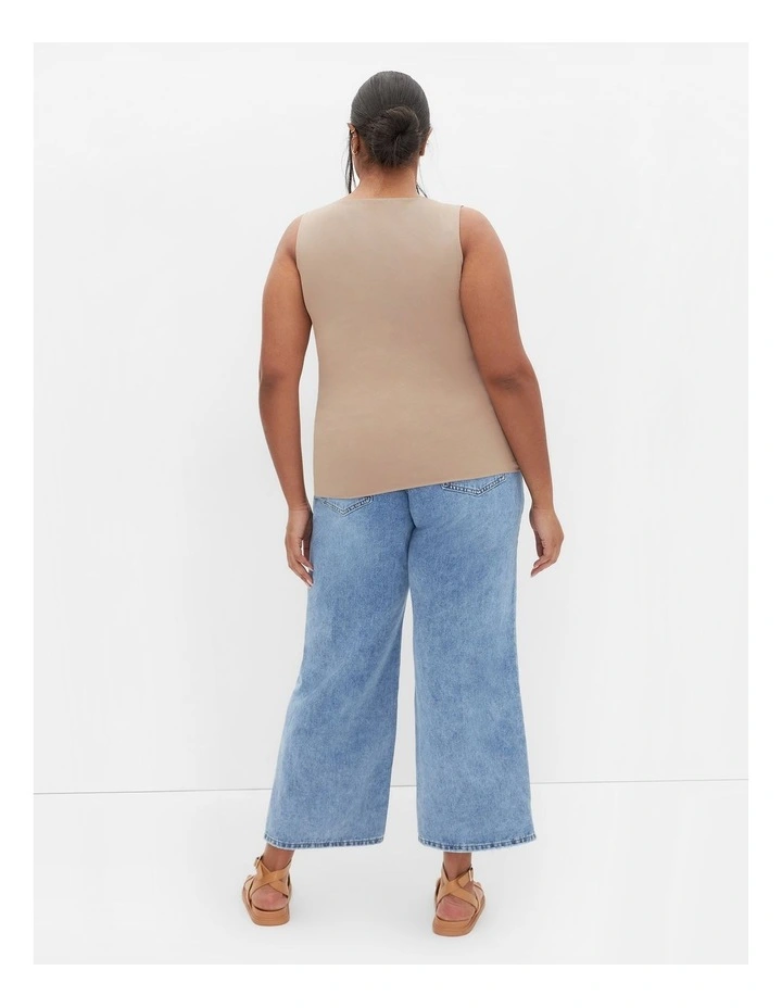 Ally Tank Top in Stone image 5
